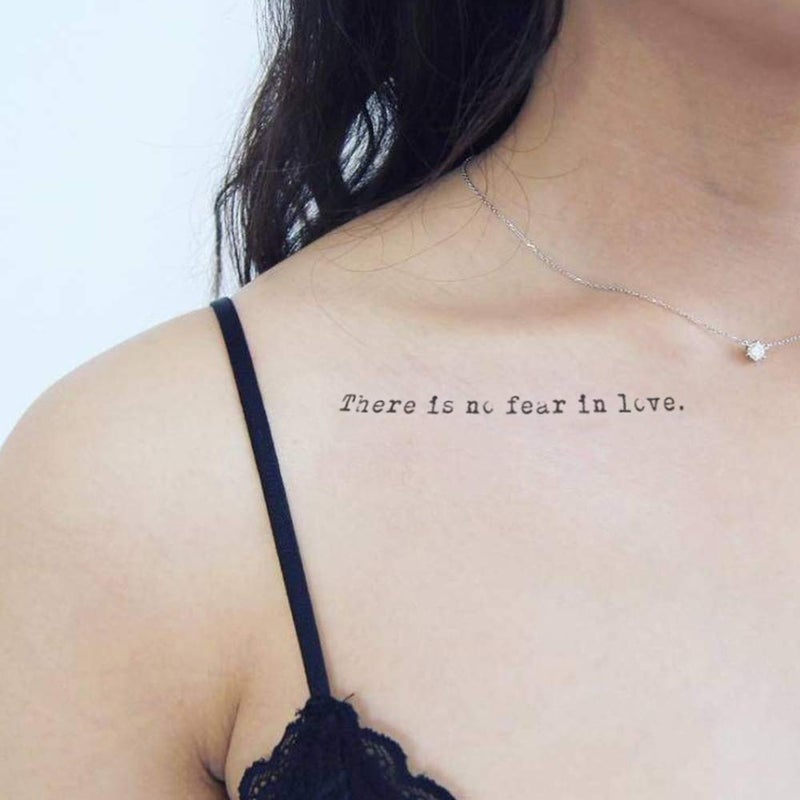 Everjoy 60+ Designs Inspirational Christian Quotes Bible Verses Scriptures Temporary Tattoos - Image 4